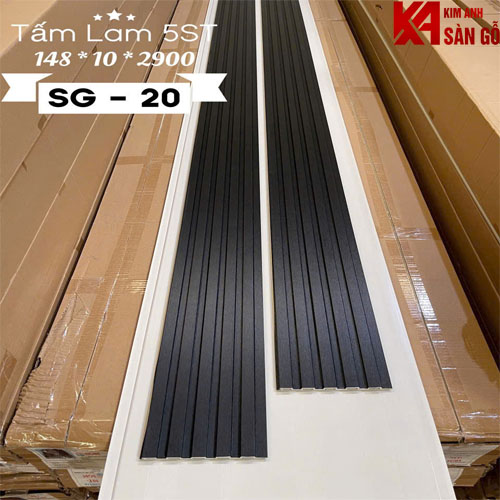 Tấm Ốp Tường Lam 5 Sóng Thấp SG-20